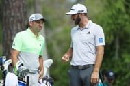 Sergio Garcia and Dustin Johnson at The PLAYERS Championship - Round Two